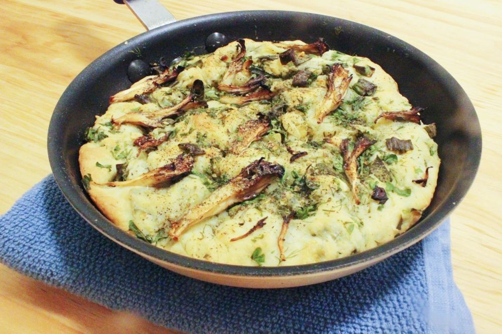 Porcini Mushroom and Rosemary Focaccia