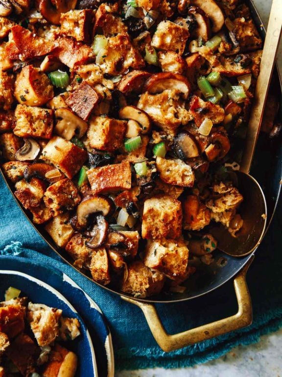 Porcini Mushroom and Sage Stuffing