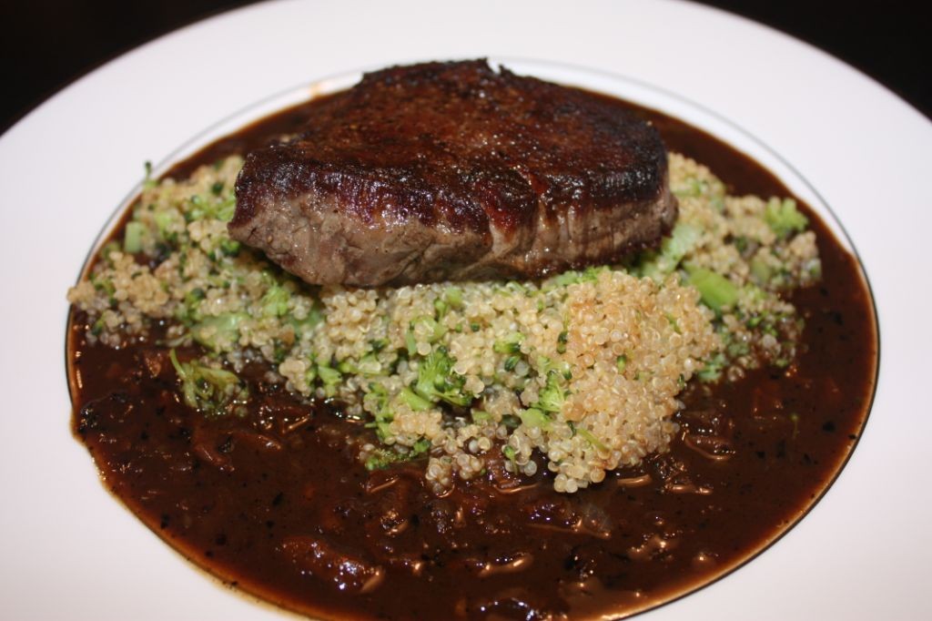 Porcini Mushroom and Shallot Sauce