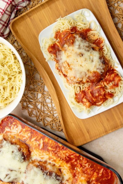 Pork Cube Steak Parmesan