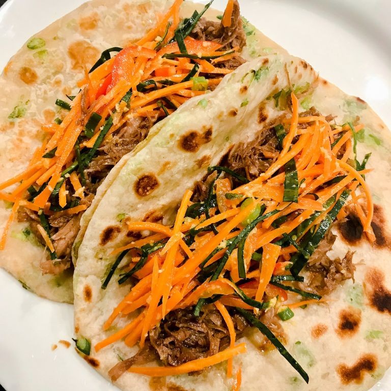 Pork and Scallion Pancakes