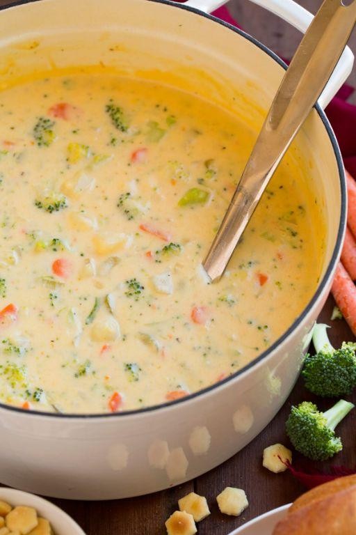 Potato and Broccoli Cheese Soup