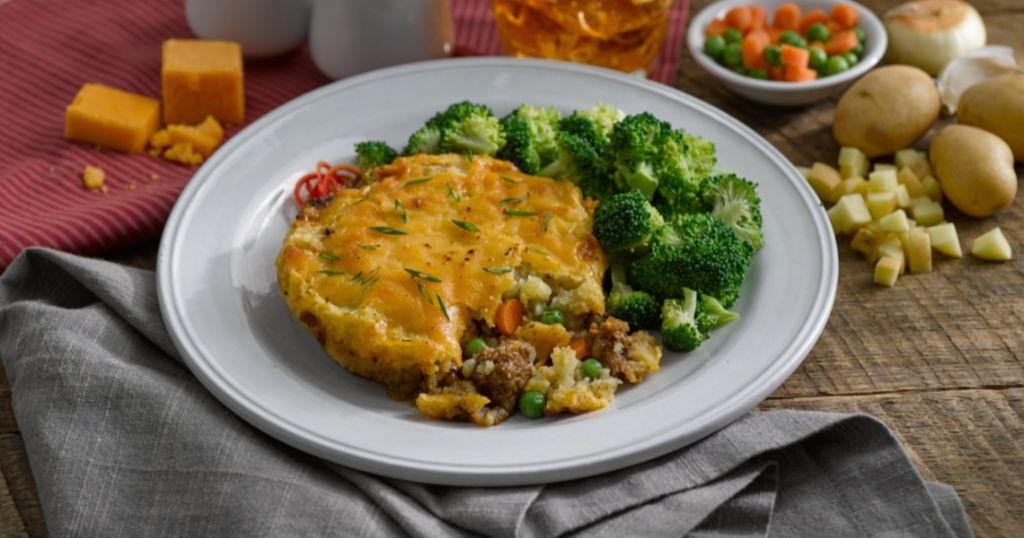 Potato and Broccoli Shepherd’s Pie