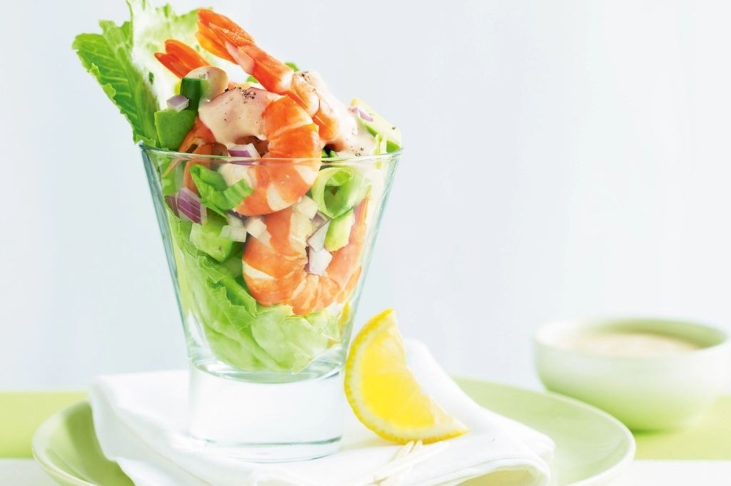 Prawn and Avocado Cocktail