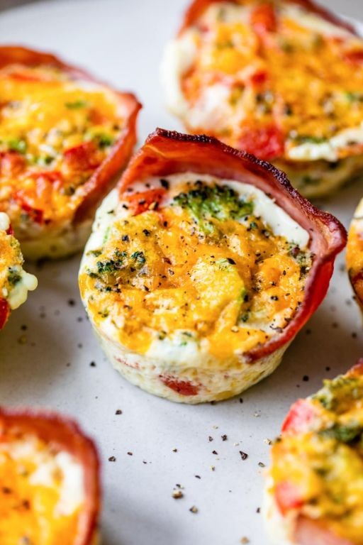 Protein-Packed Egg White Muffins