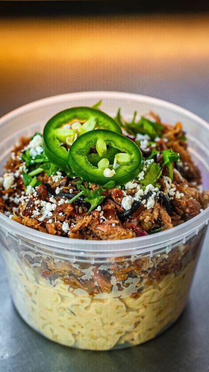 Pulled Pork and Esquites Bowl