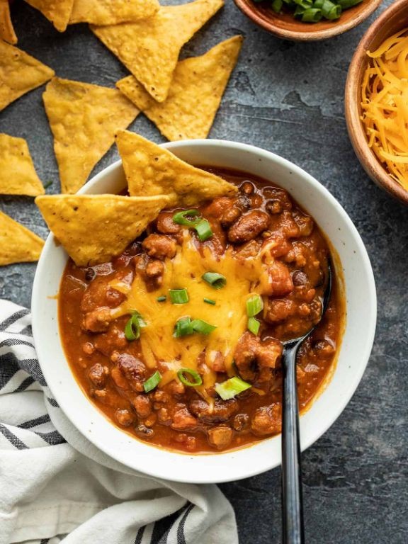 Pumpkin Chili with Ground Beef