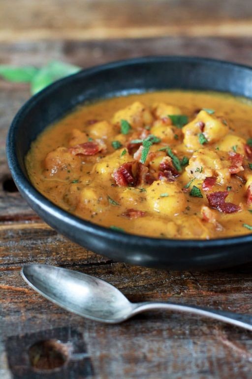 Pumpkin Gnocchi Soup