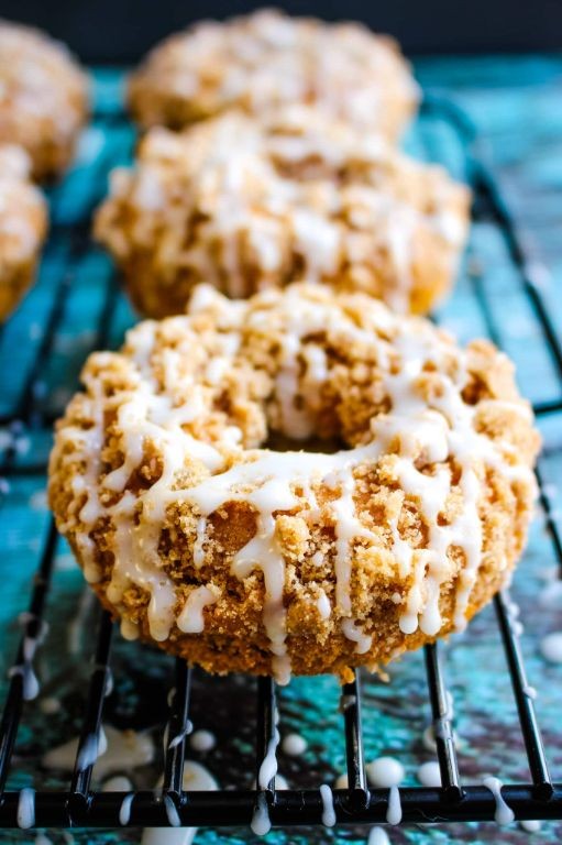 Pumpkin Spice Cake Donuts for Fall Delight