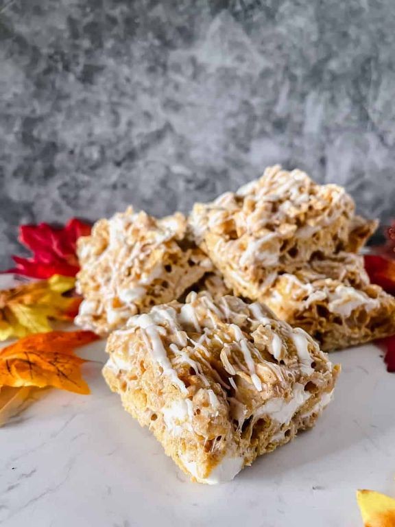 Pumpkin Spice Cereal Bars