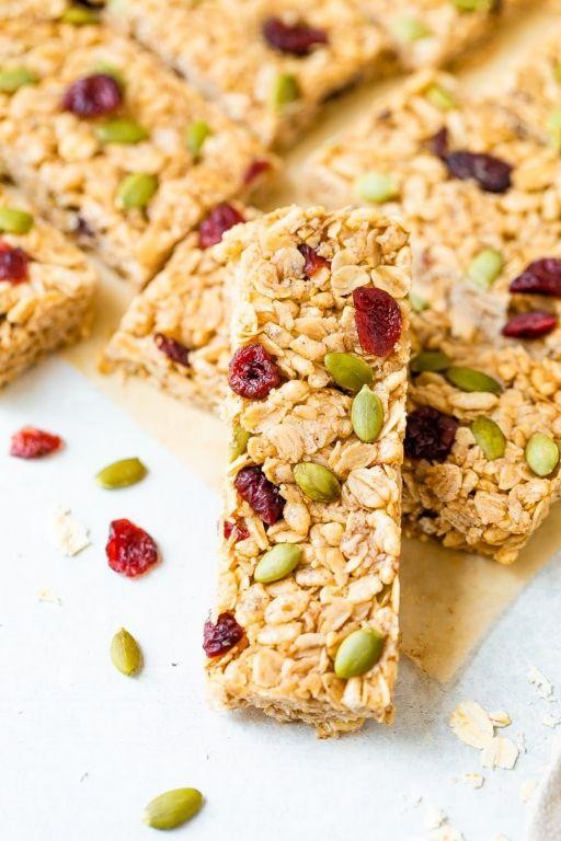 Pumpkin Spice Granola Bars