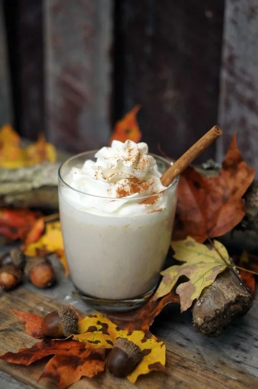 Pumpkin Spice Hot Toddy with Cinnamon Whipped Cream