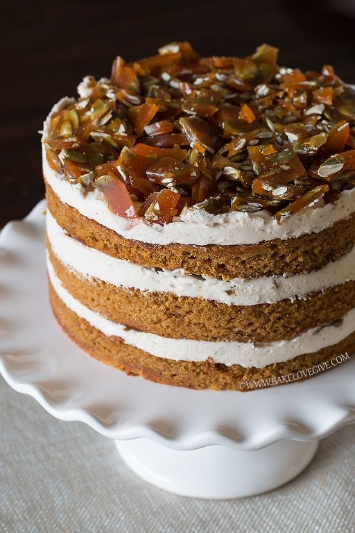 Pumpkin Spice Mayonnaise Cake