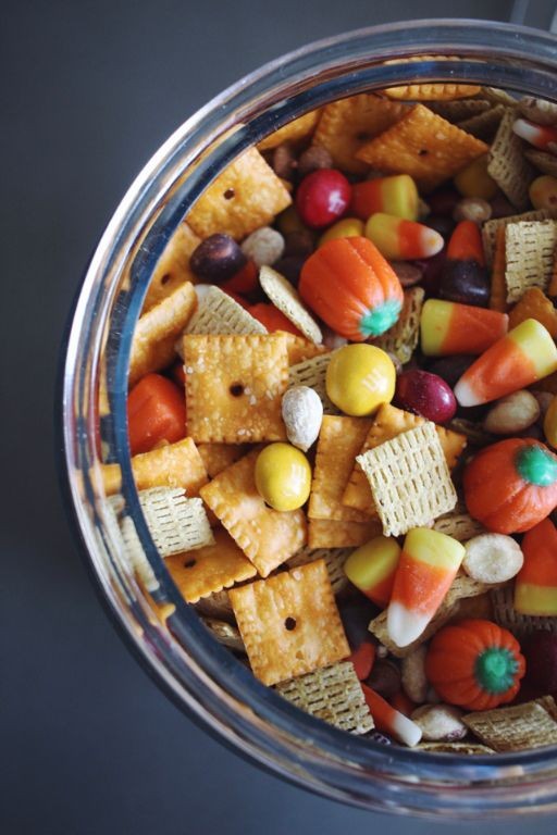Pumpkin Spice No Bake Snack Mix