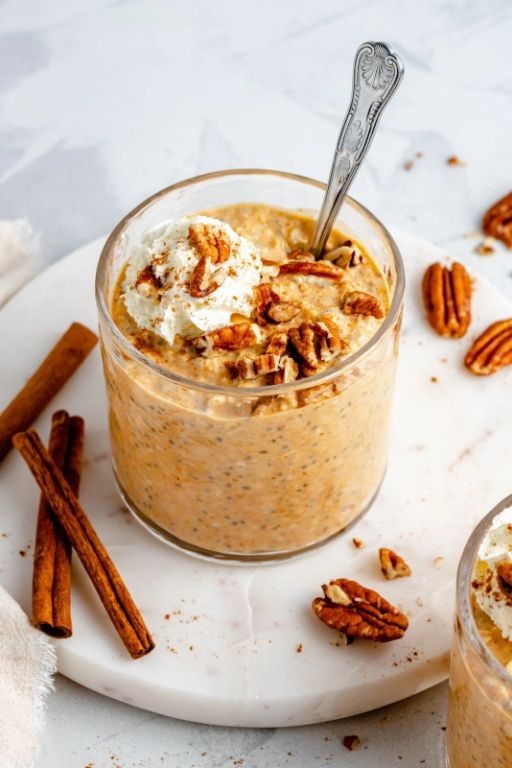 Pumpkin Spice Oatmeal Overnight