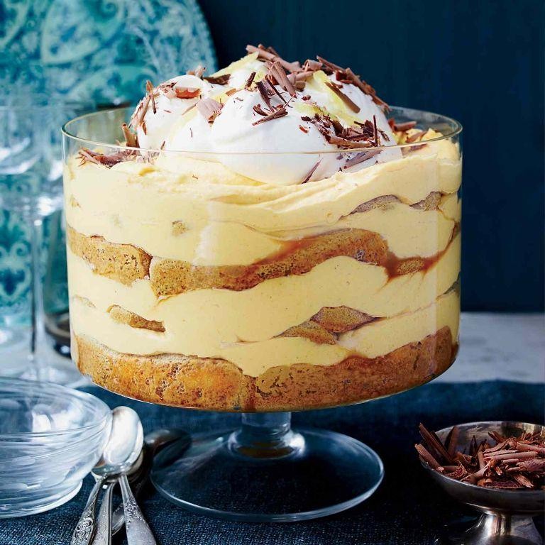 Pumpkin Tiramisu Trifle