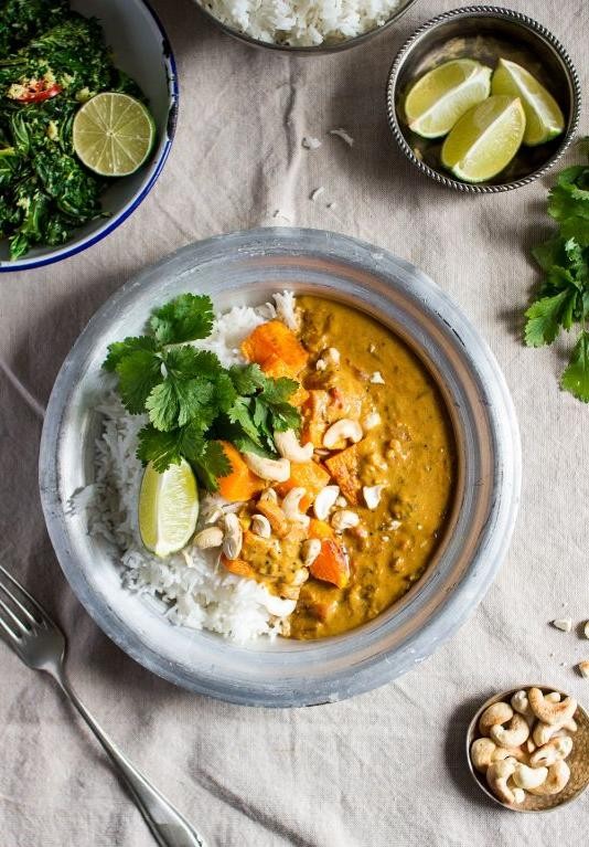 Pumpkin and Coconut Curry
