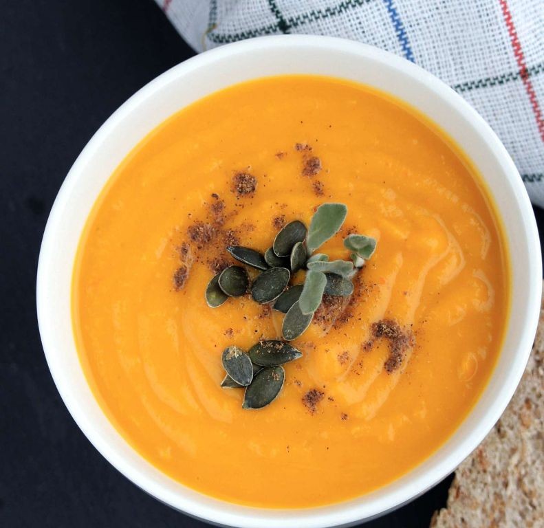 Pumpkin and Coconut Milk Soup