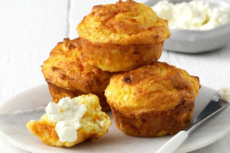 Pumpkin and Parmesan Savory Muffins