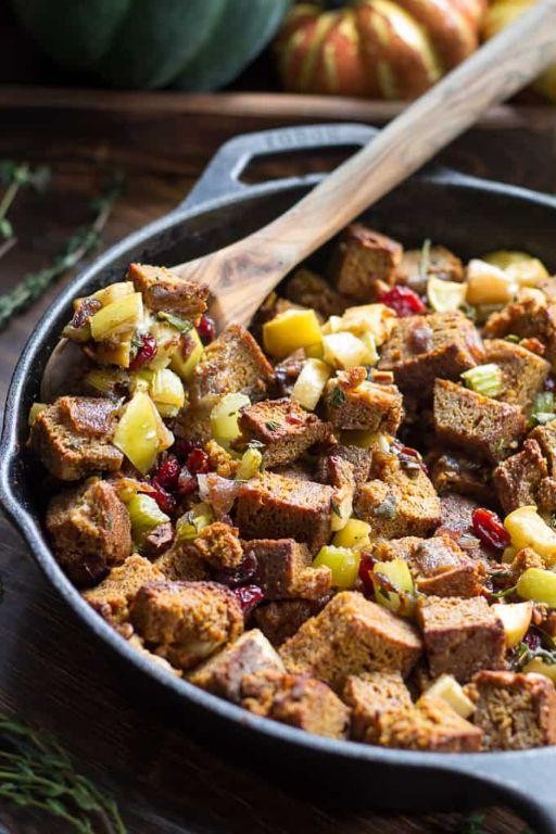 Pumpkin and Sage Bread Stuffing