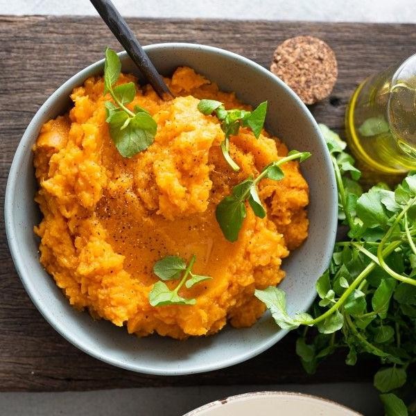 Pumpkin and Sweet Potato Mash
