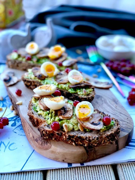 Quail Egg and Avocado Toast