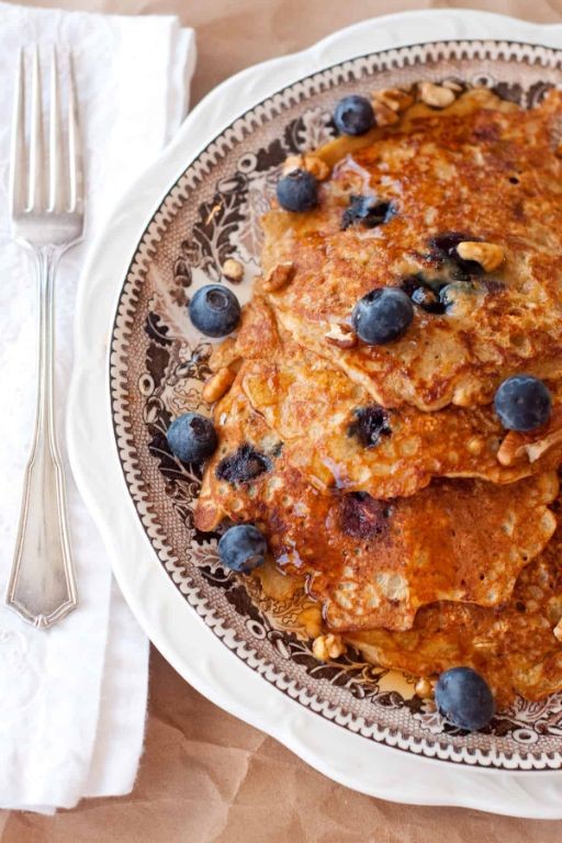 Quaker Oats Blueberry Pancakes