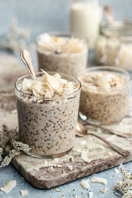 Quaker Oats Chia Pudding with Coconut Milk