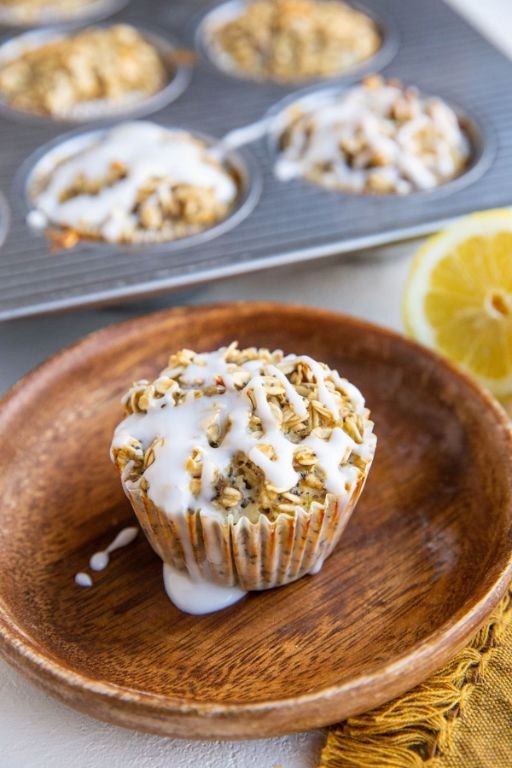 Quaker Oats Lemon Poppy Seed Muffins