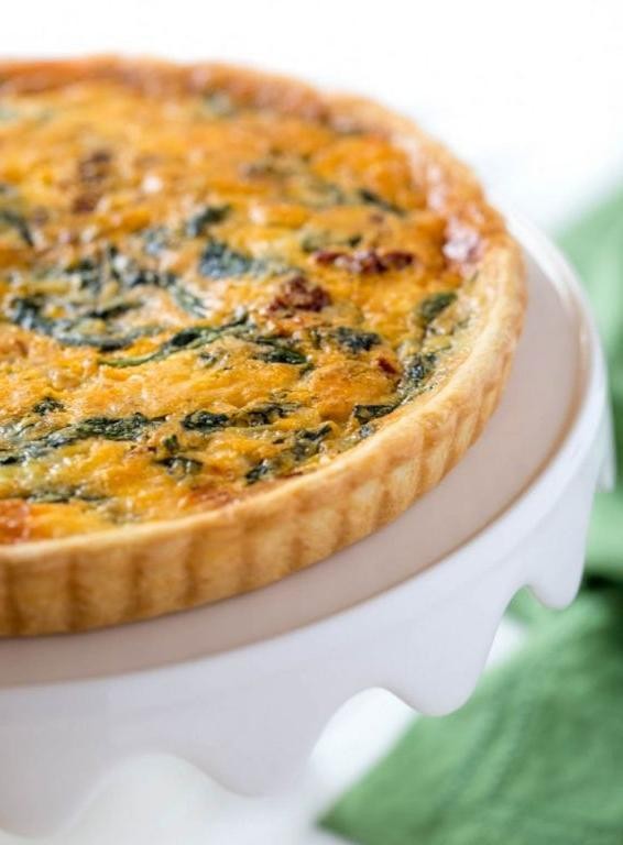 Quiche Lorraine with a Flaky Homemade Crust
