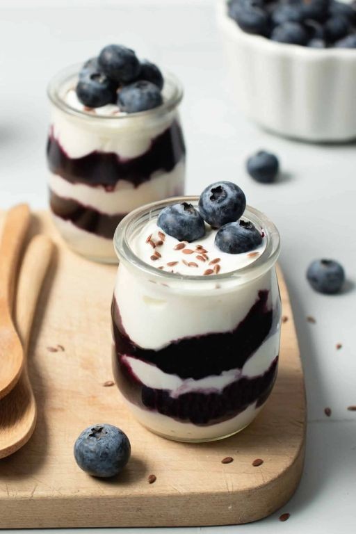 Quick Blueberry Yogurt Parfait