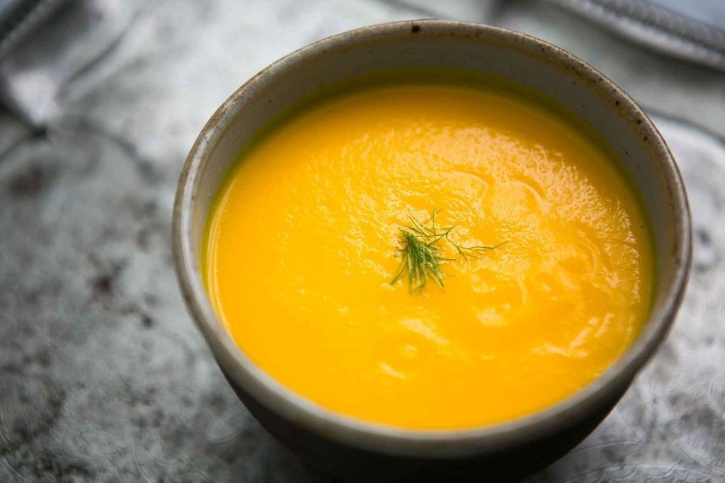 Quick Carrot and Ginger Soup