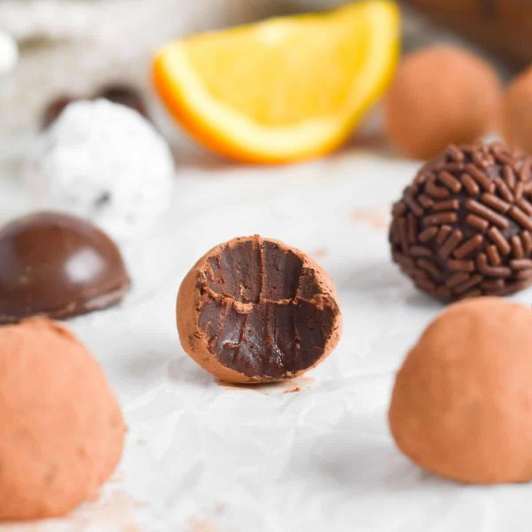 Quick Chocolate Orange Truffles