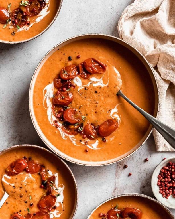 Quick canned tomato soup