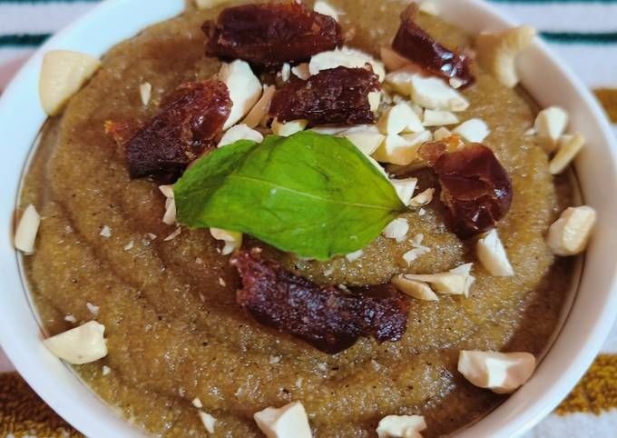Quinoa Halva with Cinnamon and Honey