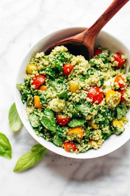 Quinoa Salad with Seasonal Greens