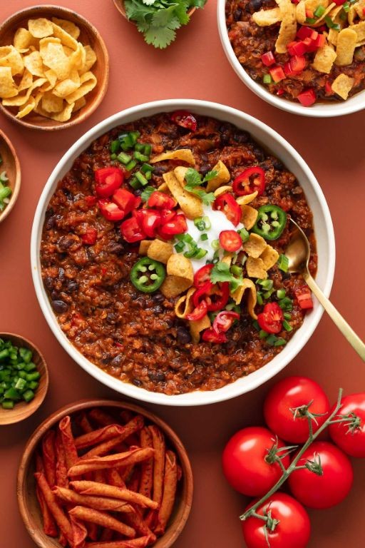Quinoa and Lentil Chili