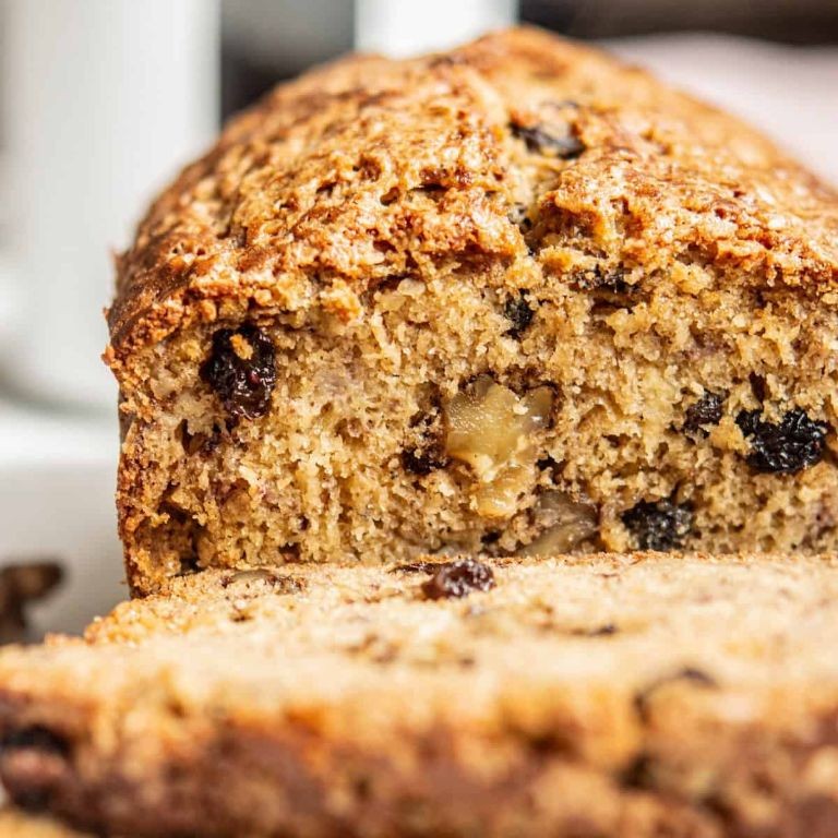Raisin Walnut Weight Watcher Banana Bread