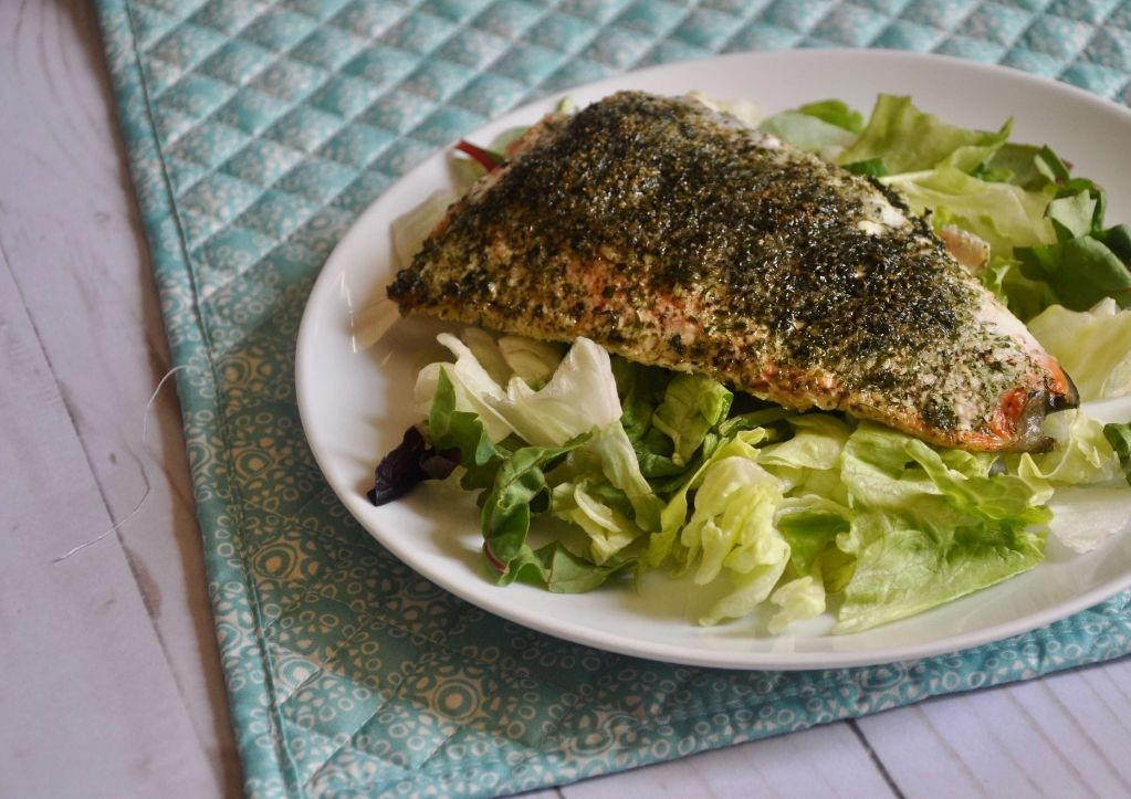 Ranch Herb Grilled Salmon