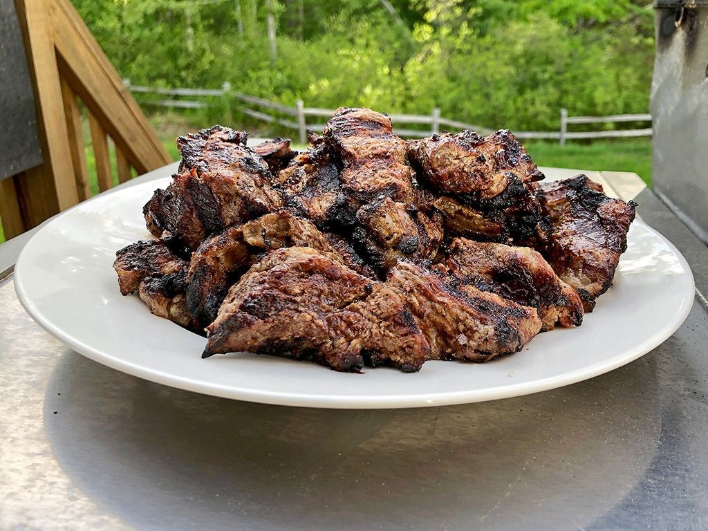 Ranch-Marinated Steak Tips