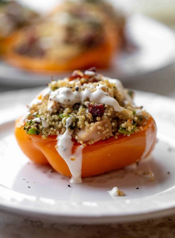 Ranch-Style Stuffed Bell Peppers