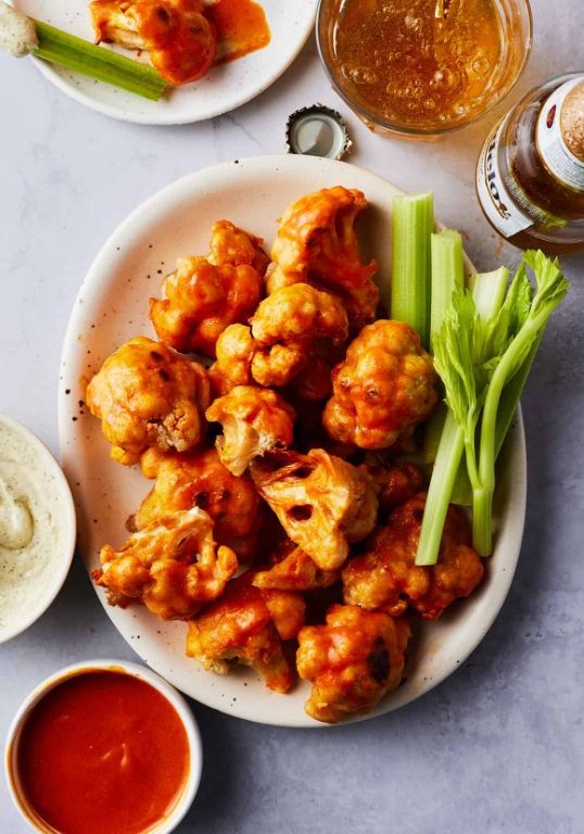 Rapid Buffalo Cauliflower Bites