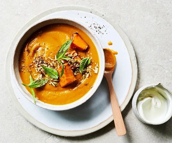 Ras el Hanout Spiced Pumpkin Soup