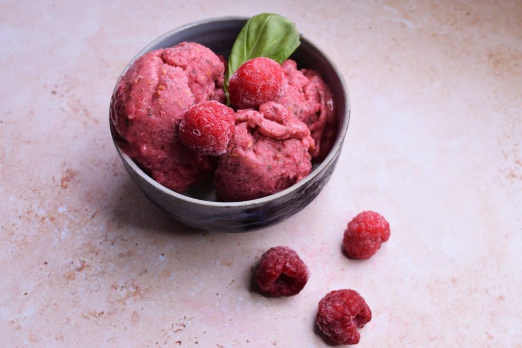Raspberry Basil Switchel for a Sweet Twist