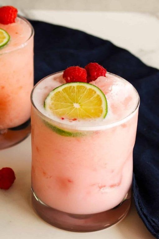 Raspberry Coconut Mocktail