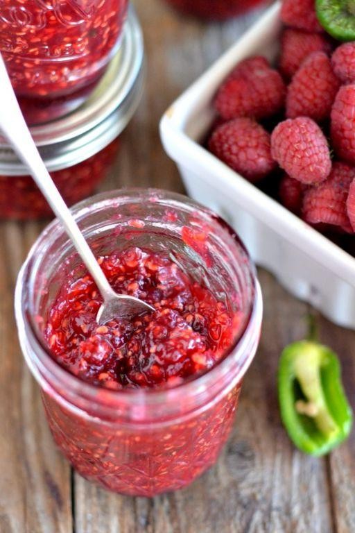 Raspberry Jalapeno Jam