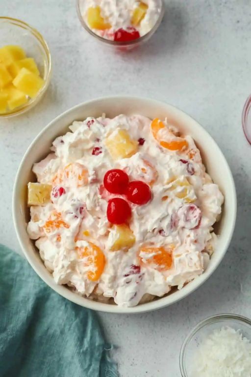 Raspberry Lemonade Cool Whip Fruit Salad