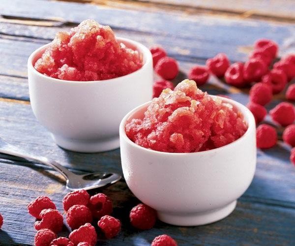 Raspberry Lemonade Granita