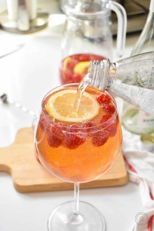 Raspberry Rosé Sangria