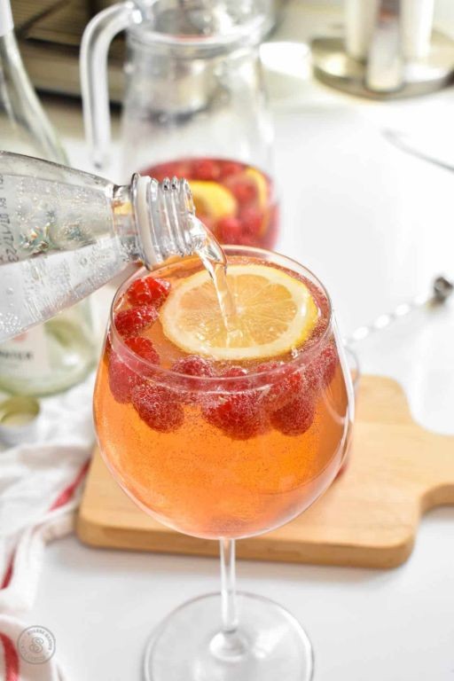 Raspberry Rosé Sangria